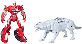 Transformers: Rise of The Beasts Movie, Beast Alliance, Beast Combiners 2-Pack Arcee & Silverfang Toys, Ages 6 and Up, 5-inch