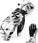 HOIHOO Ski Gloves, Waterproof Snow 