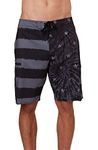 O'NEILL Men's Water Resistant Superfreak Stretch Swim Boardshorts, 20 Inch Outseam | Mid-Length Boardshort |