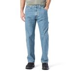 Signature by Levi Strauss & Co. Gold Label Men's Carpenter Jeans, Signature Light Indigo-waterless, 30W x 30L