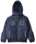 Amazon Brand - Jam & Honey Boys Quilted Winter Jacket with Detachable Hood | Age 2-12 Years