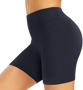 TNNZEET Biker Shorts Women - 8"/5"/3" High Waisted Tummy Control Workout Gym Spandex Booty Yoga Volleyball Shorts