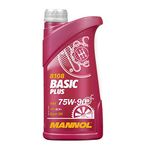 MANNOL 8108 BASIC PLUS FULLY SYNTHETIC GEAR OIL SAE 75W-90 API GL4+, MIL-L-2105 GERMAN IMPORT 1 LITRE