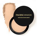 FACES CANADA Weightless Stay Matte Finish Compact Powder - Beige, 9 g | Non Oily Matte Look | Evens Out Complexion | Hides Imperfections | Blends Effortlessly | Pressed Powder For All Skin Types