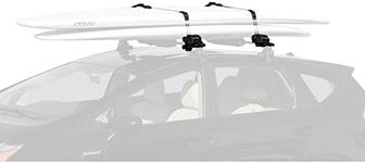 INNO INA446 Surf-Wind-Long Board Locking Roof Carrier w/Board Pads - Holds (1) Kayak or (1) Canoe or (2) SUP/Wind/Surf-Boards