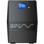 BPC Energy PowerStar 800VA Back UP Uninterruptible Power Supply (UPS) Line Interactive Plug & Play, UK Technical Support - Black