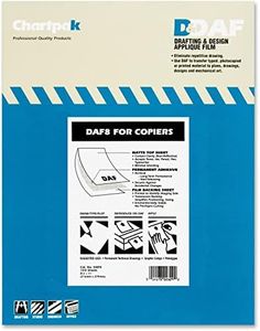 Chartpak DAF8 Drafting Film Permanent Matte 8-1/2-Inch x11-Inch 100/PK