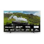 PHILIPS PUS7608 55 inch Smart 4K LED TV | 60Hz | Pixel Precise Ultra HD & HDR10+ | Dolby Vision and Dolby Atmos | SAPHI | 20W Speakers | Google Assistant & Alexa Compatible