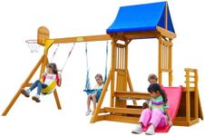 Kids Swing Sets for Backyard, Woode