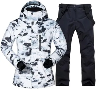 Men Ski Jacket Ski Pants Winter Warm Windproof Waterproof Outdoor Sports Snowboarding Ski Coat Trousers Ski Suit, shanqun+BK L