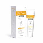 Brinton UV Doux SPF 50 PA+++ Mineral Based Sunscreen Gel With No White Cast | Clinically Tested Sunscreen with Zinc Oxide | Tinted & Water Resistant | UVA/UVB Protection, For Men,Women & Children- 30g