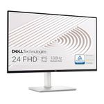 Dell S2425HS Monitor - 23.8 Inch, FHD (1920x1080) Display, 100Hz Refresh Rate 1500:1 Contrast Ratio, TÜV Rheinland Eye Comfort 4 Star, Integrated 2x5W Speaker, Height/Tilt/Swivel/Pivot - Ash White