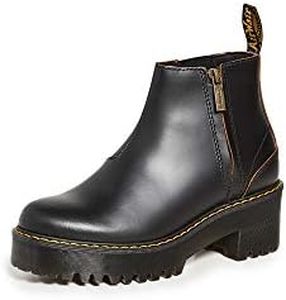 Dr. Martens Women's Chelsea Boot, Black Vintage Smooth, 8