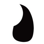 SG Musical Black Anti-01Scratch Pickguard Sticker For Acoustic Guitar