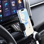 ELOHEI for RAV4 Phone Holder with Custom Base, Car Phone Holder for 2019-2023 Toyota RAV4 Accessories, Specifically Design RAV4 Phone Mount for 4.7-7 in Phones(Not Fit RAV4 LE,XLE,Prime SE)