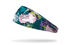 JUNK Brands Vanitas Big Bang Lite Headband, Green/Pink, One Size