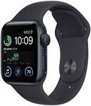 Apple Watch SE (2nd Gen) (GPS, 40mm) - Midnight Aluminium Case with Midnight Sport Band, Regular (Renewed)