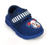 Coolz Kids Chu-Chu Sound Musical First Walking Shoes Star-01 for Baby Boys and Baby Girls for 9-24 Months (Blue, 15_Months)