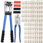 Cable Lug Crimping Tool with 170pcs