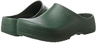 Birki's Unisex Super Birki Clogs, Green, 9.5 UK