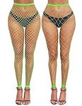 Avidlove Green Fishnet Stockings Fo