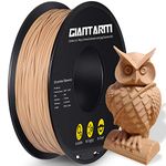 GIANTARM PLA 3D Printer Filament 1.75mm Wood, Dimensional Accuracy +/-0.03mm, 1kg (2.2lbs), 1080 Feet （330m）per Roll, Vacuum Packaging, Fit for Most 3D FDM Printer