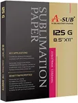 A-SUB Sublimation Paper 8.5x11 Inch