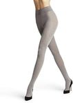 FALKE Women Softmerino Tights W 1 Pair, Grey (Light Grey Melange 3830), M-L