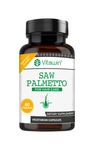 VitaWin Saw Palmetto For Natural Hair Growth & Prostate Support, Natural Herbal,500 mg, Veg - 60 Capsules, Herbal Nutrition Supplement