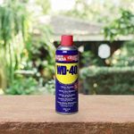 WD 40 WD-40, Multipurpose Spray, Lubricant, Rust Remover, Squeak Noise Remover, Stain Remover, and Cleaning Agent, 420 ml