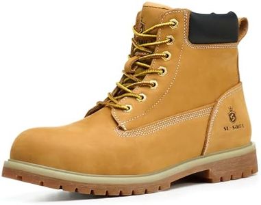 SL-Saint Bottes de travail imperméables à embout d'acier Classic UPGRADED pour hommes Industrial&Construction