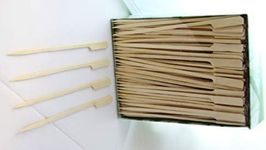 CATERING COLLECTION 460523 Bamboo Paddle Skewer 18cm Natural P250