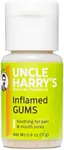 Uncle Harry's Inflamed Gums & Mouth Sores Tooth Powder | Powder Toothpaste for Gum Health & Sensitive Teeth | Tooth Pain & Mouth Sore Rinse Made with Pure Essential Oil (0.6 oz)
