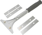 YUTAN 4" Heavy Duty Wall Non Slip Soft Grip Scraper Tool - Effortless Removal of Wallpaper, Floor Tiles, and Stubborn Materials - Durable and Ergonomic Design"