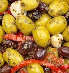 Marinated Pitted Olives - Mykonos - Net 1.5KG [800 Gr Ndw]