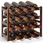 IWNTWY Wine Rack, 16 Bottles 4-Tier
