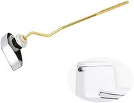 Hygie Rinse Toilet Trip Lever Compatible with TOTO Toilet Tank TOTOTHU068#CP, Toilet Handle Replacement Kit, Toilet Tank Flush Lever for St743S, Polished Chrome