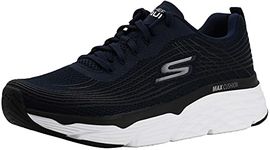 Skechers Men's Max Cushioning Elite-Performance Walking & Running Shoe Sneaker, Navy/Black, 11.5