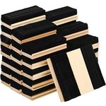 Felt Campus Style Erasers, Cleaner Dusters Felt Chalkboard Eraser for Kids Wood Chalk Eraser for Chalkboard Cleaners Dusters for Markers White Black Boards Paint School Students Teachers (36 Pieces)