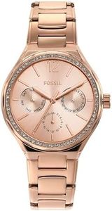 Fossil Eevie Analog Rose Gold Dial Women's Watch-BQ3721
