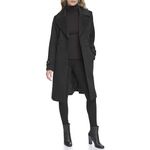 Kenneth Cole Women's Wool Coat, Wool Black, Small