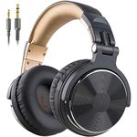 OneOdio Pro-10 Over Ear Wired Headphones for School Studio Monitor & Mixing DJ Stereo Headsets with 50mm Neodymium Drivers, 3.5mm/6.35mm Jack for AMP Computer Recording Phone Piano Guitar Laptop