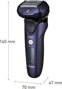 Panasonic 5-Blade Electric Shaver – Wet & Dry Men's Razor