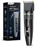 Hair Clippers Men,Professional Hair Trimmer Shaver with LCD Display,Cordless Beard Trimmer Barber Clippers with Ceramic Titanium Blade & Long-Lasting Battery for Men's Haircuts
