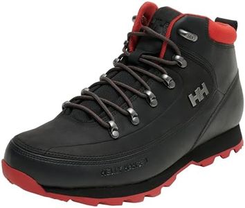 Helly Hansen Men's The Forester Lifestyle Boots, Black red 2, 45 EU