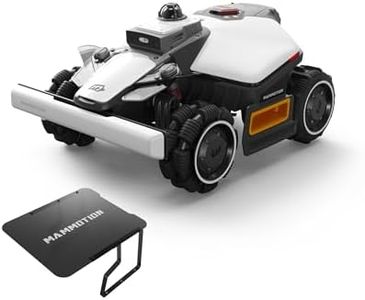 (2026 Upgrade) Mammotion LUBA mini 2 AWD 1500H Robot Lawn Mower with Garage, for 0.37 Acres, 360° LiDAR+Dual-Camera AI Vision, 80% Slope, DropMow, 20 Multi-Zone Management, Cutting Height 2.2"-4.0"