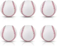 HolyElks Baseball Ball,Official Game Baseballs for Youth Baseball Players Training,Official Size and Weight Baseabll (6, Hardball)