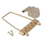 Gold 4 String Open Frame Tailpiece 