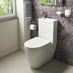 Bathroom Space Saver Combo 2 in 1 WC Close Coupled Toilet Seat & Basin