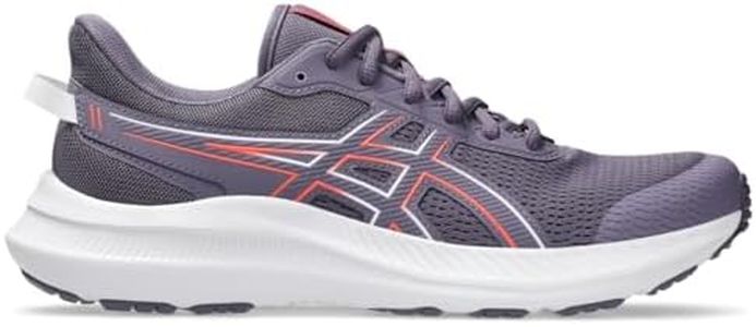 Asics Women's JOLT 5 Running Shoes, 8, Greyish Purple/Coral Reef
